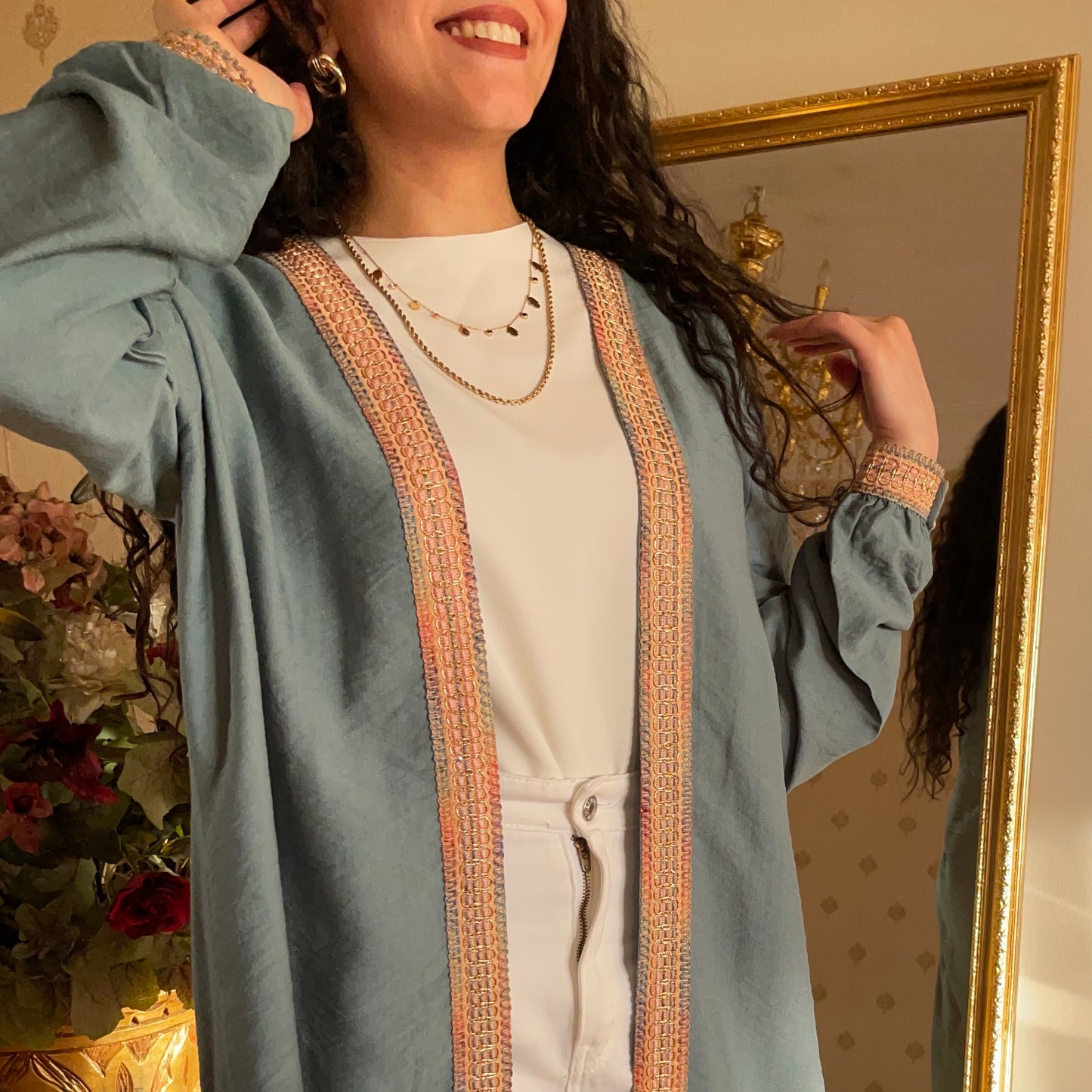 Linen cardigan