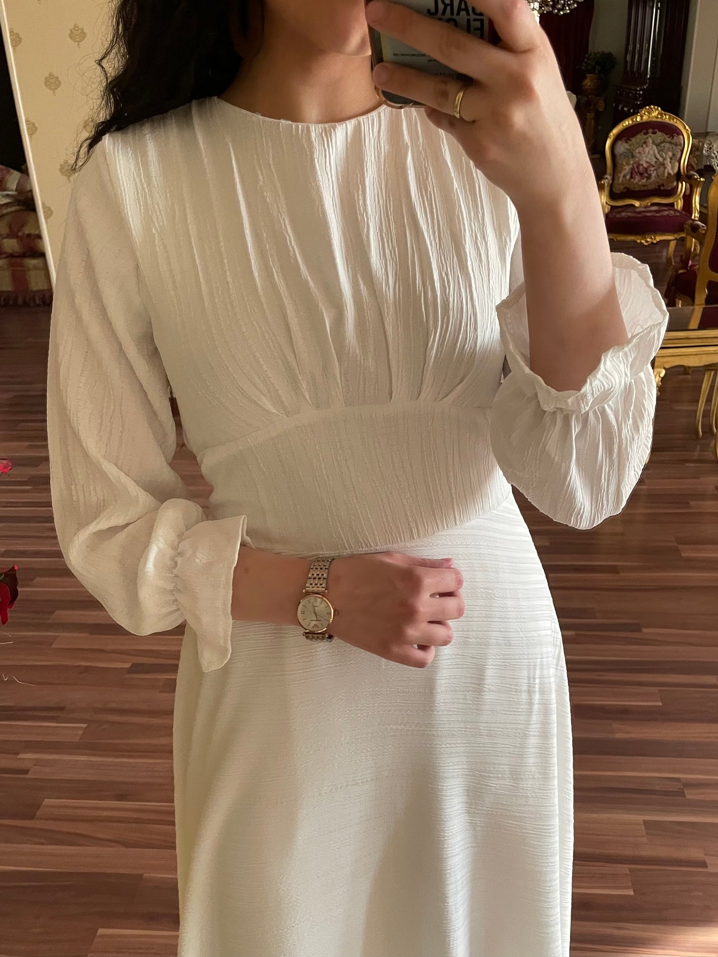 White dress