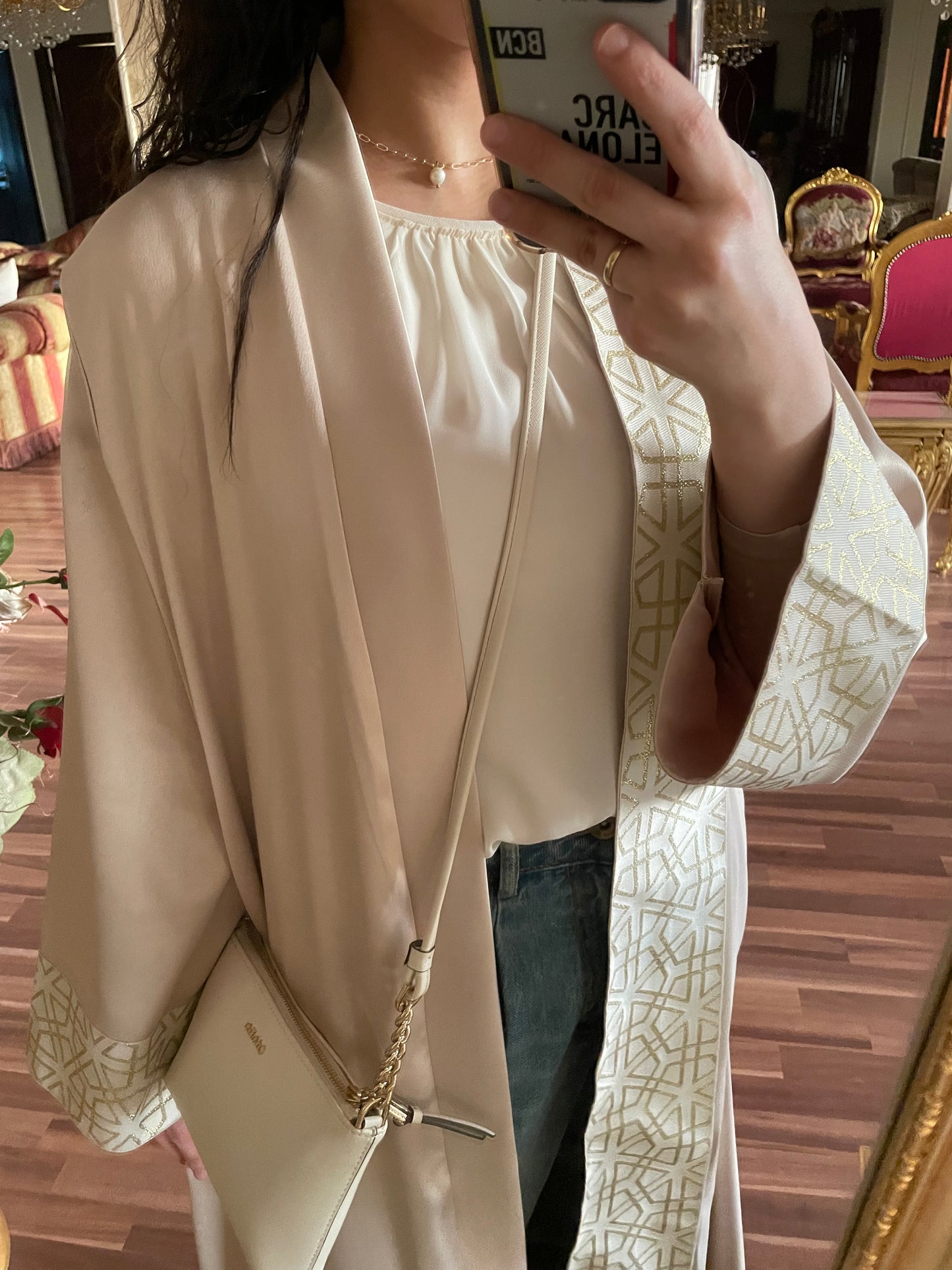 Salona satin kaftan