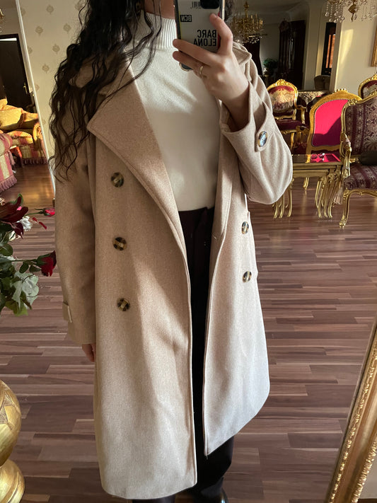 Beige coat