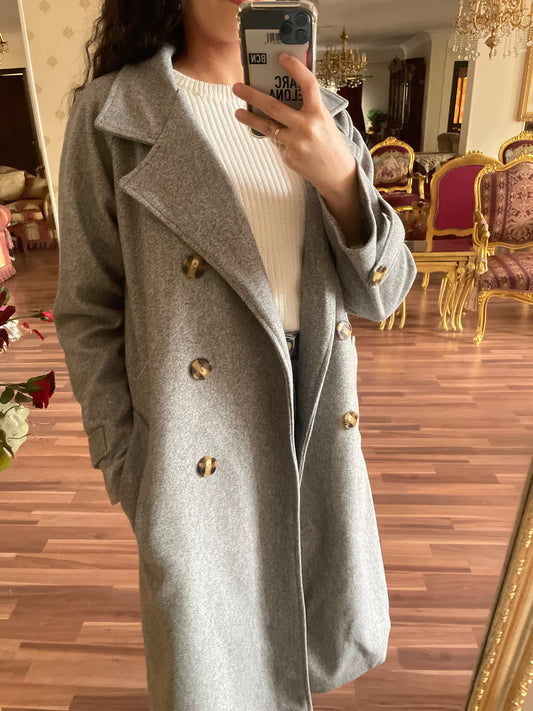 Grey coat