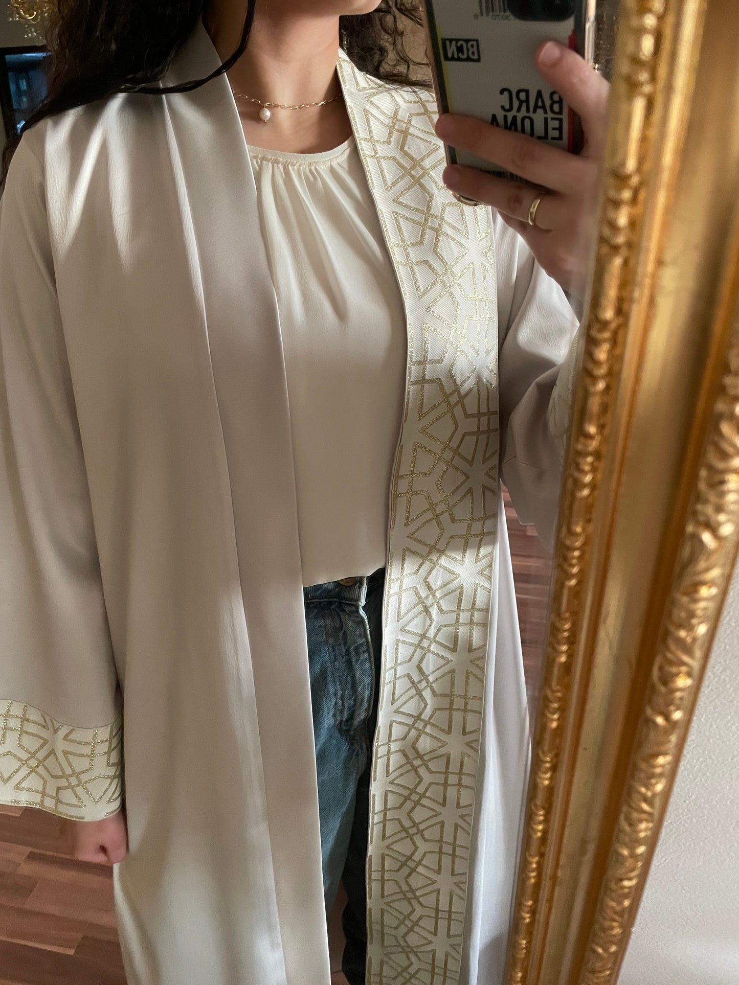 Salona satin kaftan