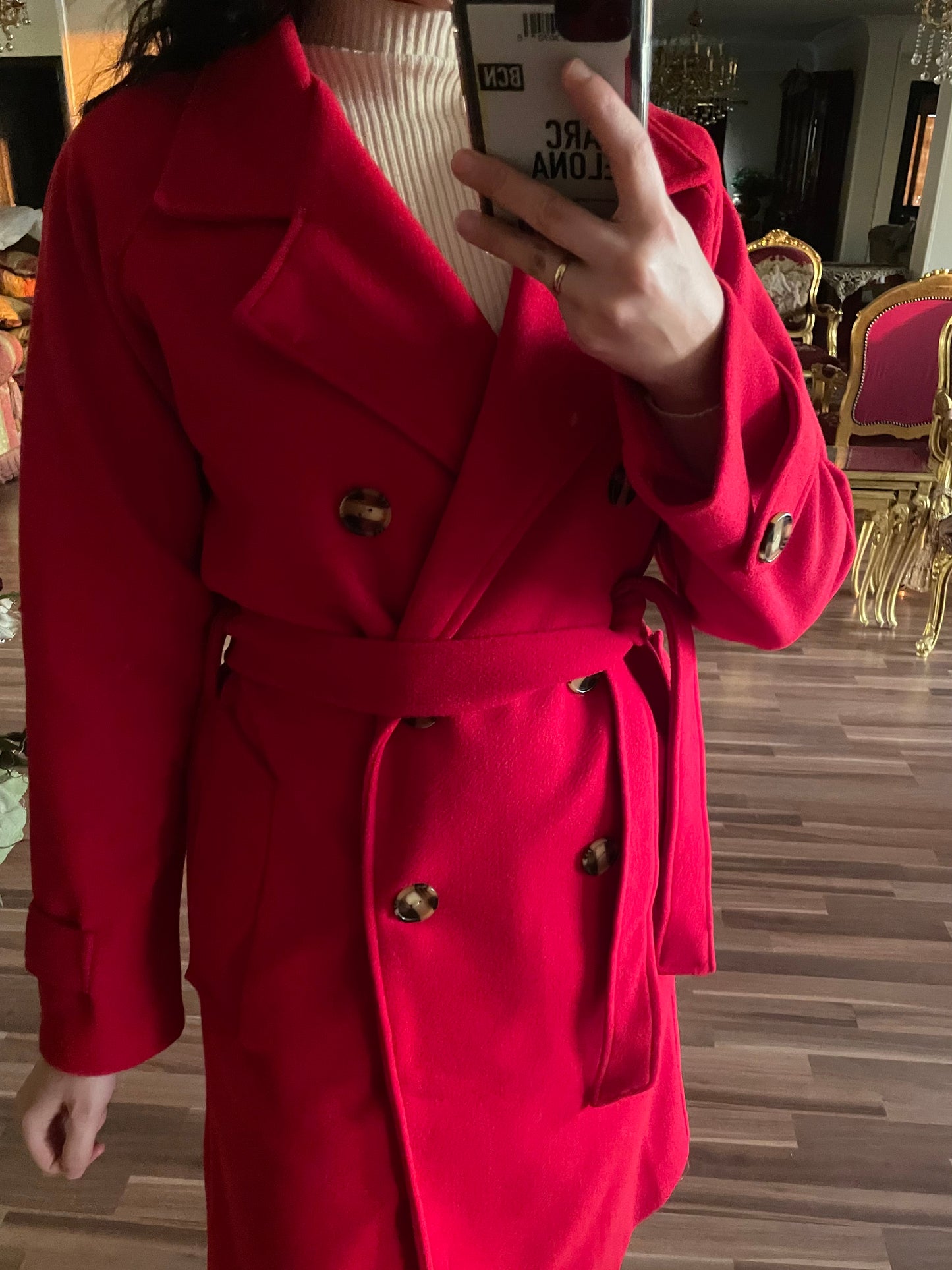 Red coat