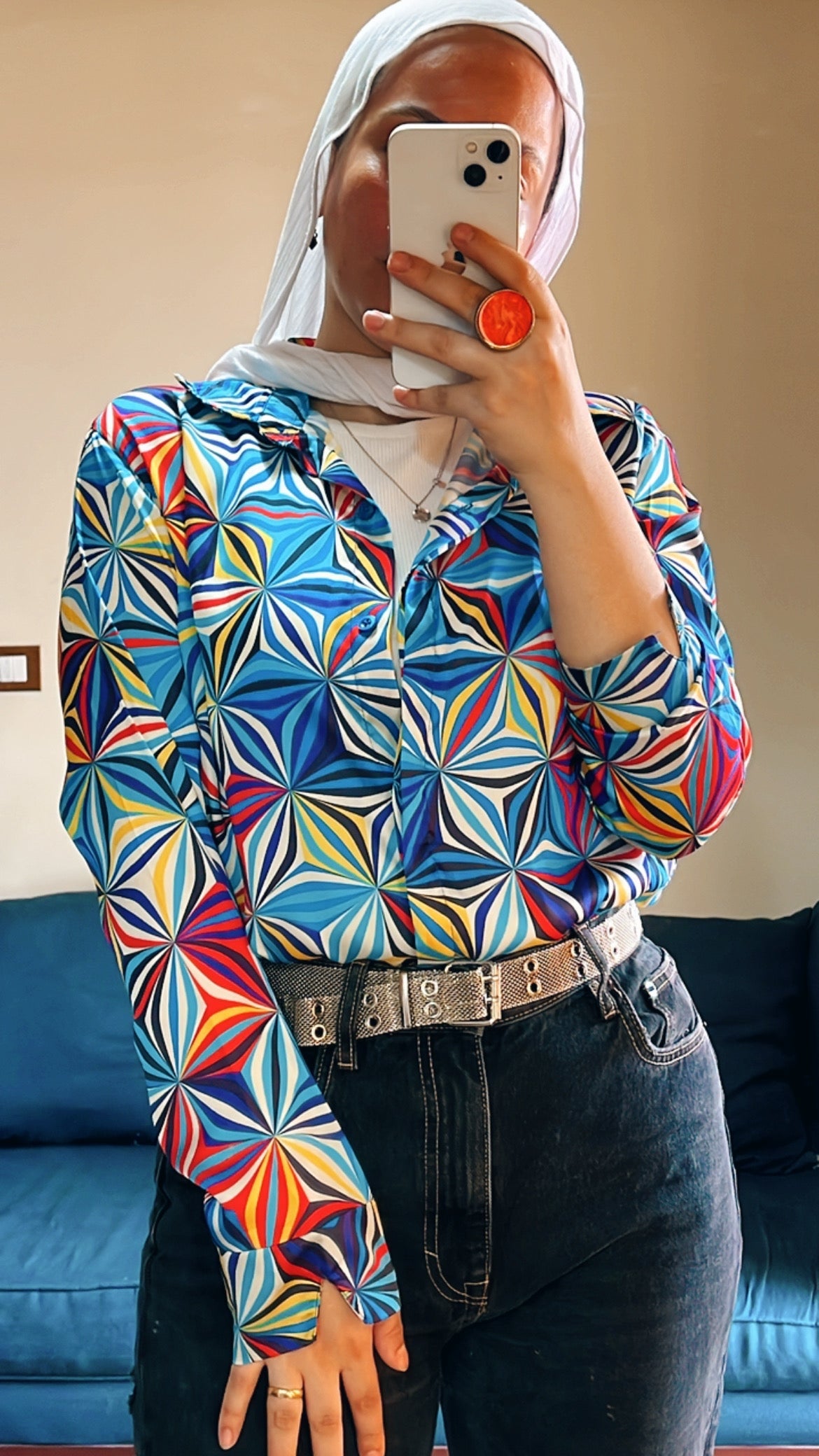 Summer printed shirt