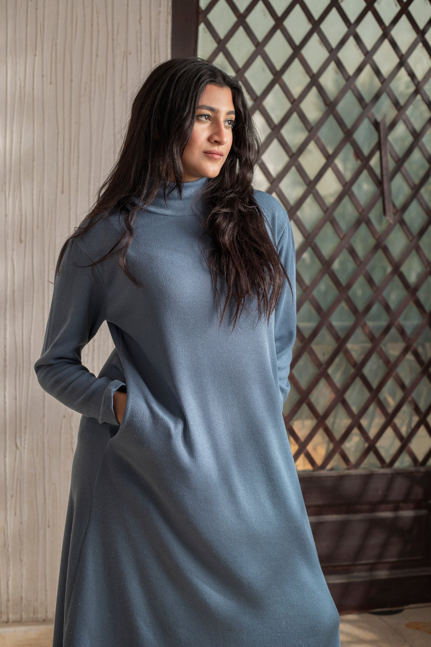 Sweater Dress with pockets